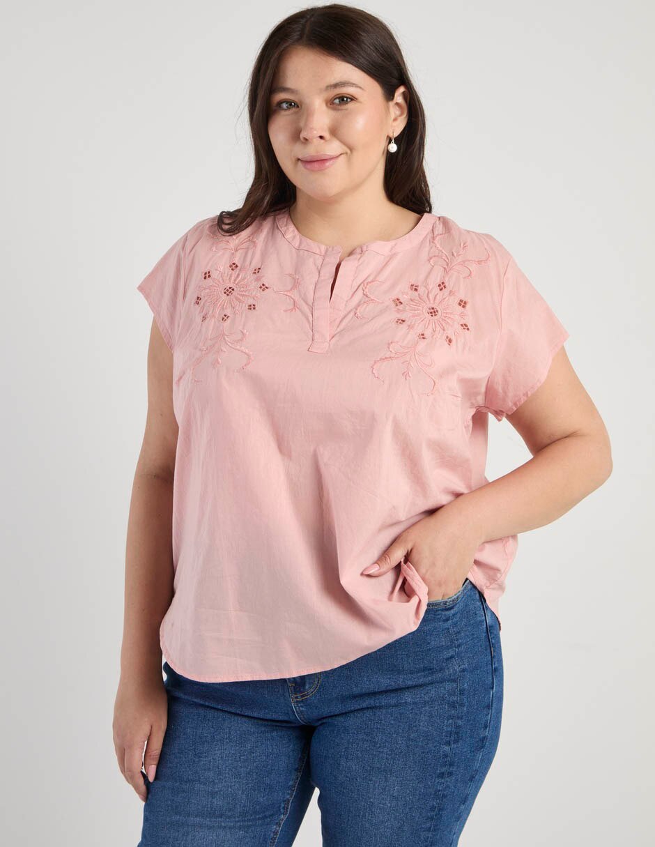 Blusa manga corta para mujer Blusa manga corta para mujer