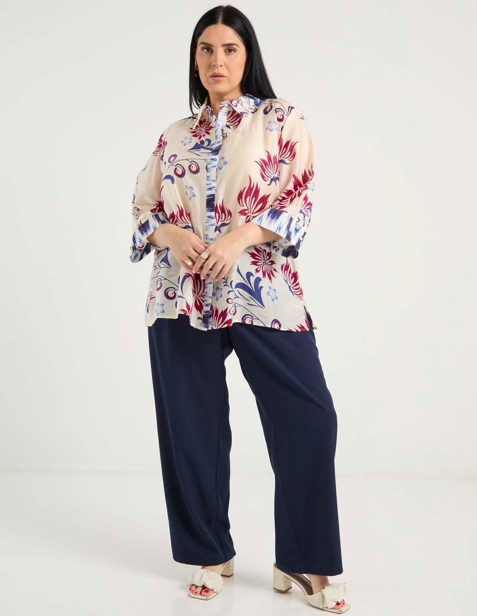 Blusa Weekend Plus manga 3/4 para mujer