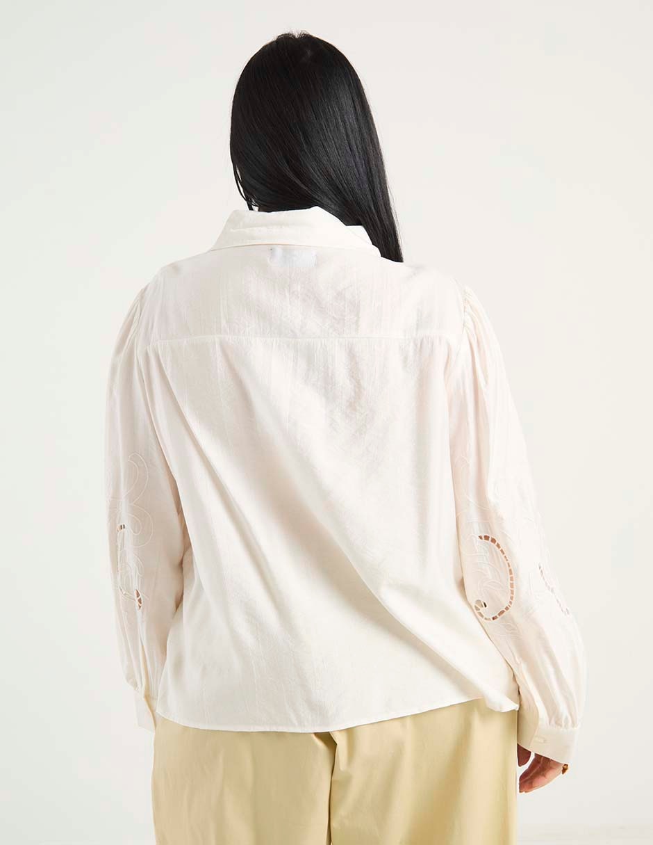 Blusa manga larga para mujer 10
