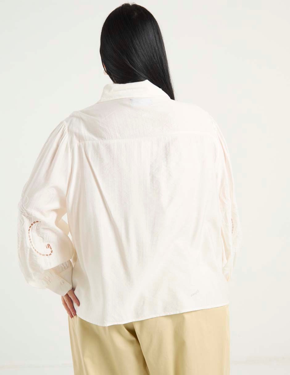 Blusa manga larga para mujer 11