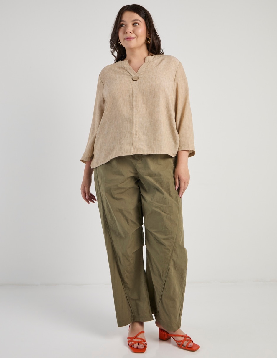Blusa manga 3/4 para mujer
