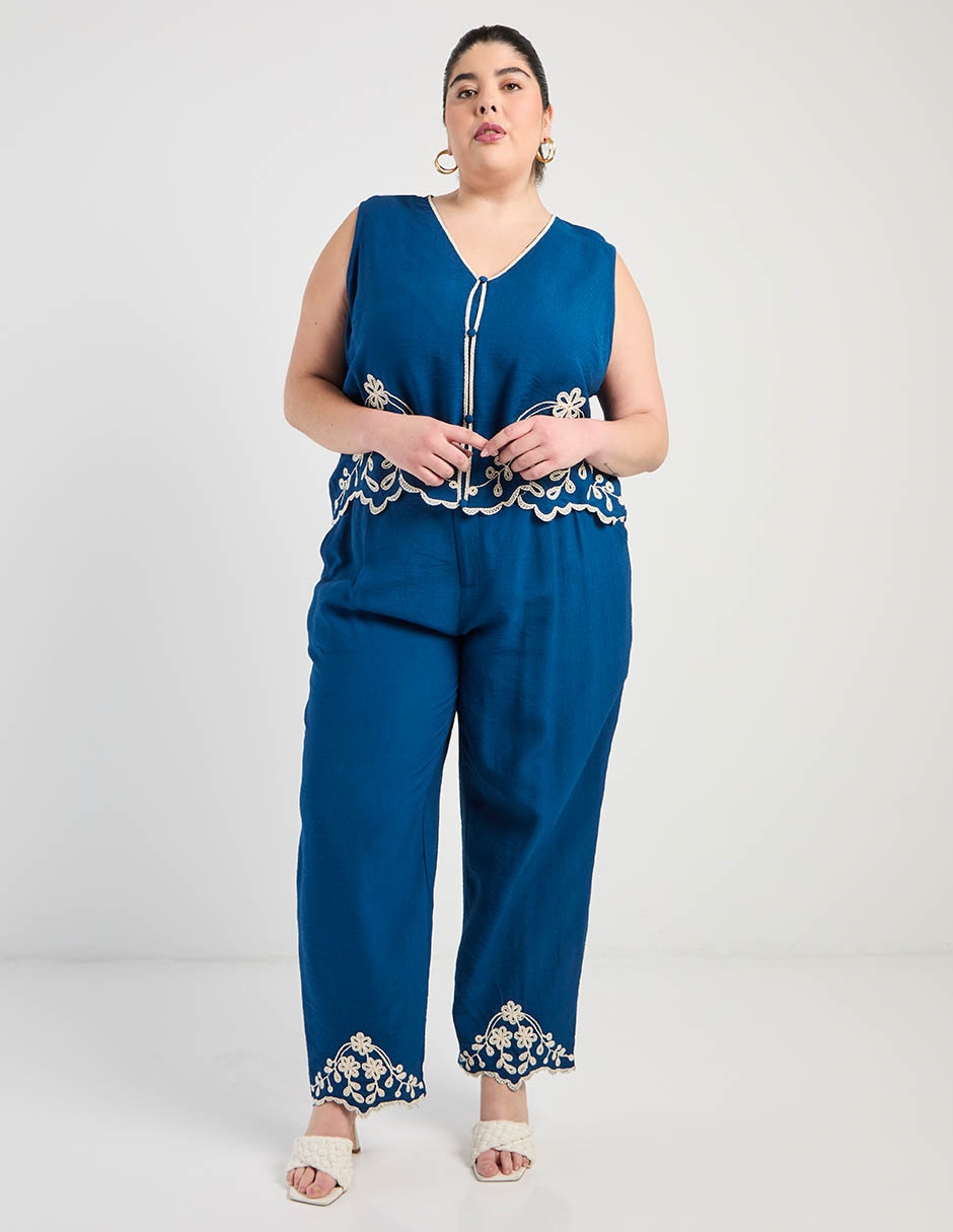 Pantalón amplio para mujer 5