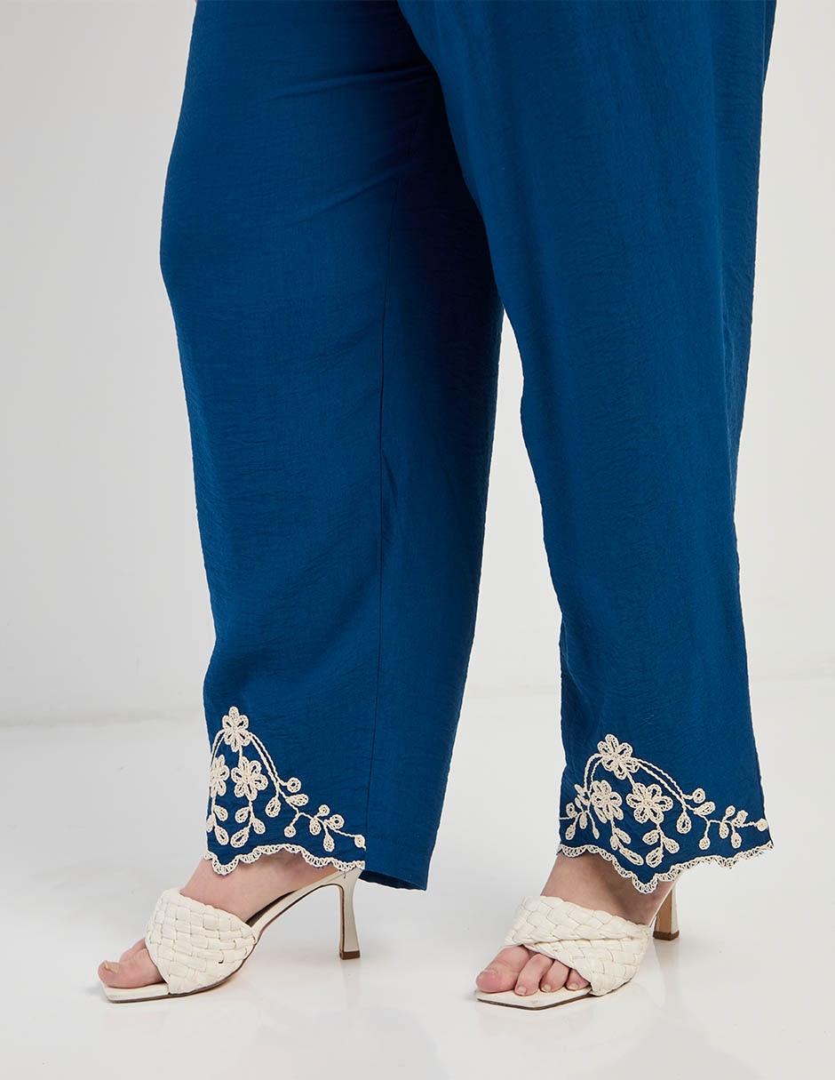 Pantalón amplio para mujer 2