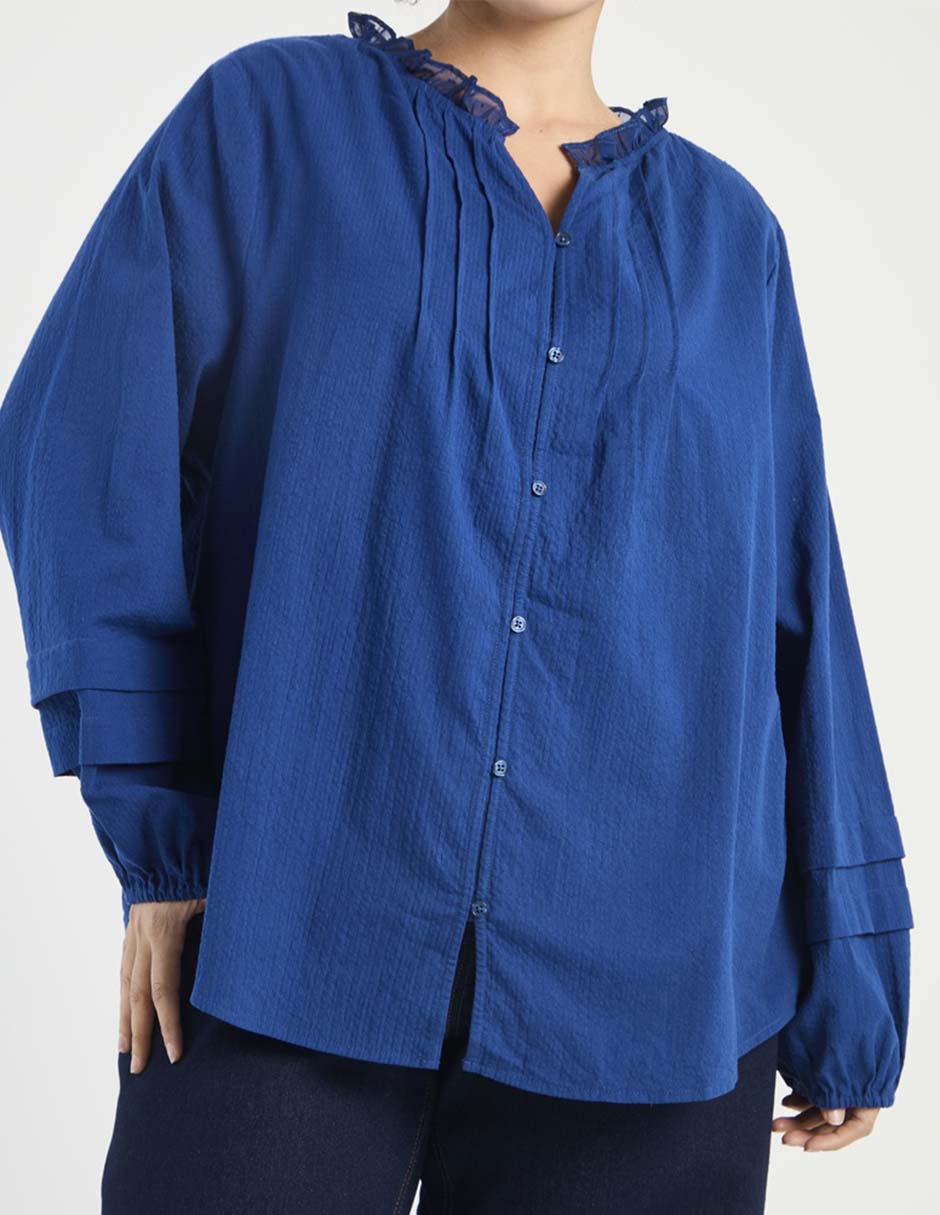 Blusa manga larga para mujer 9