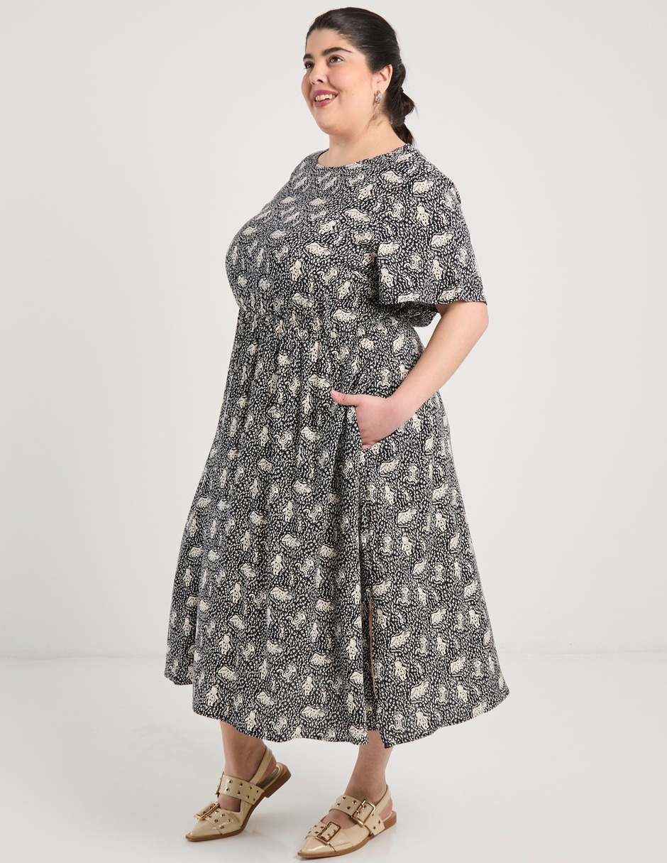 Vestido crop casual para mujer