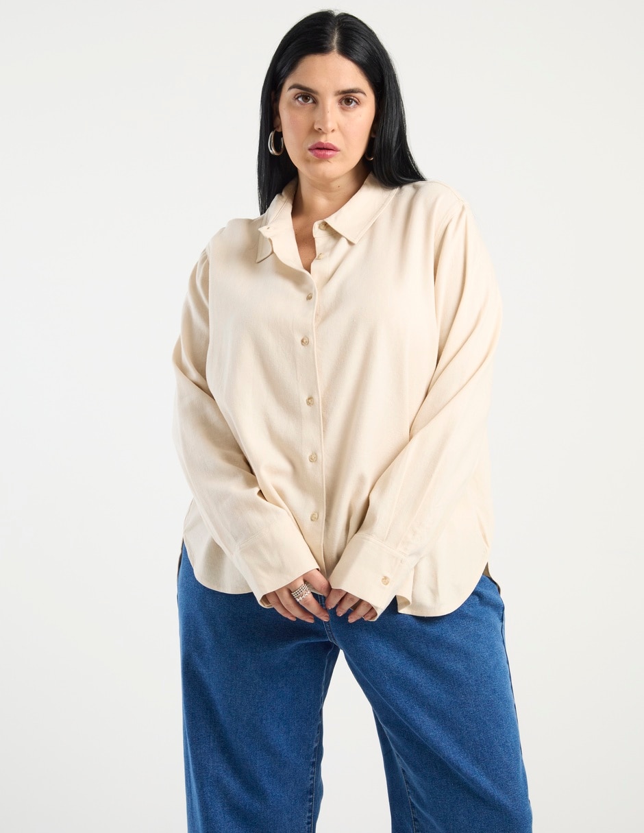 Blusa manga larga para mujer 1