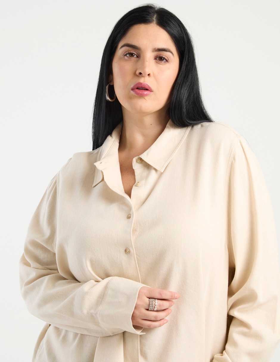 Blusa manga larga para mujer 7