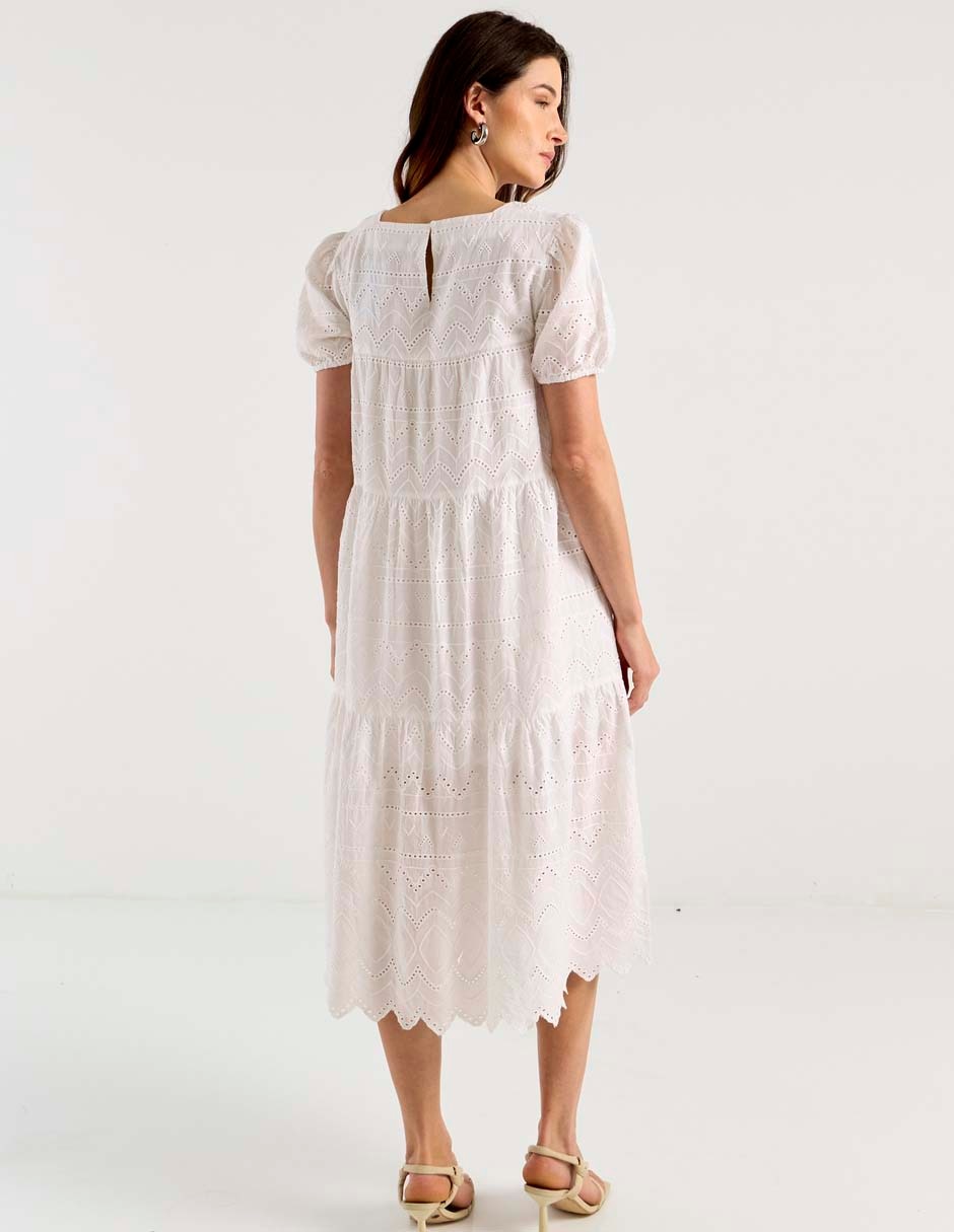 Vestido midi casual para mujer 4