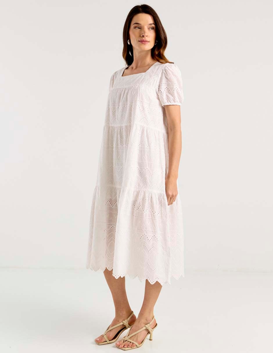 Vestido midi casual para mujer 3