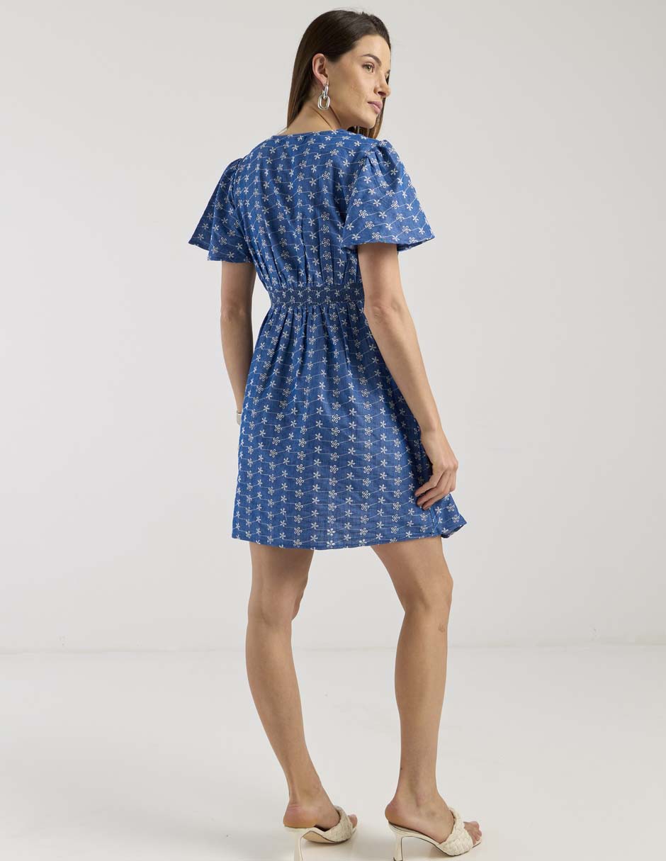 Vestido corto casual para mujer