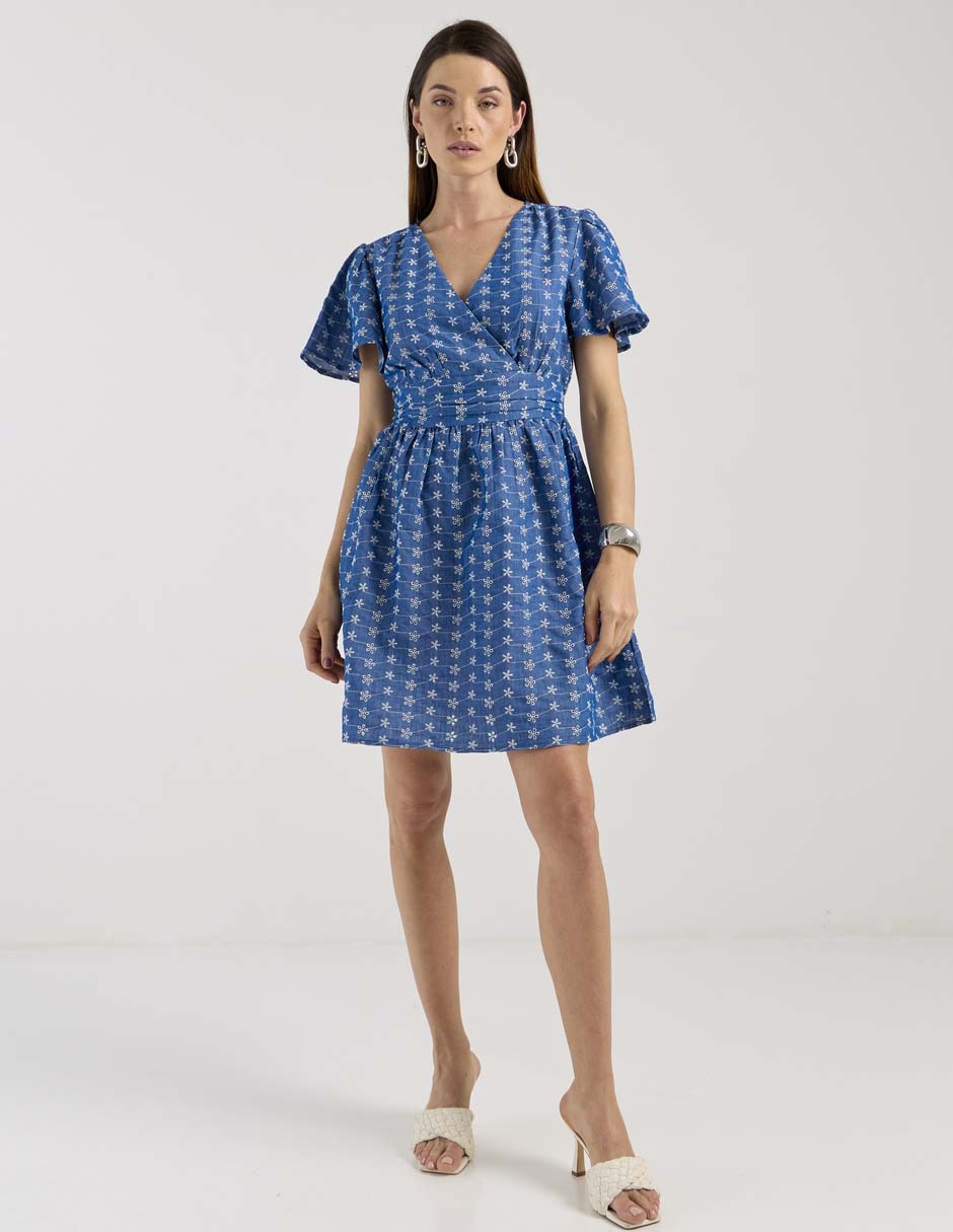Vestido corto casual para mujer
