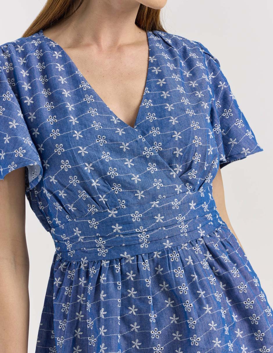 Vestido corto casual para mujer