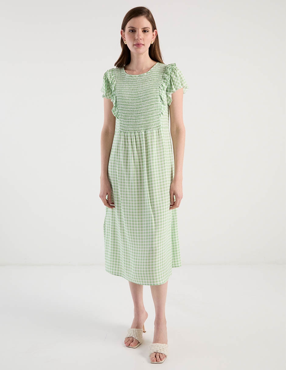 Vestido 3/4 casual para mujer