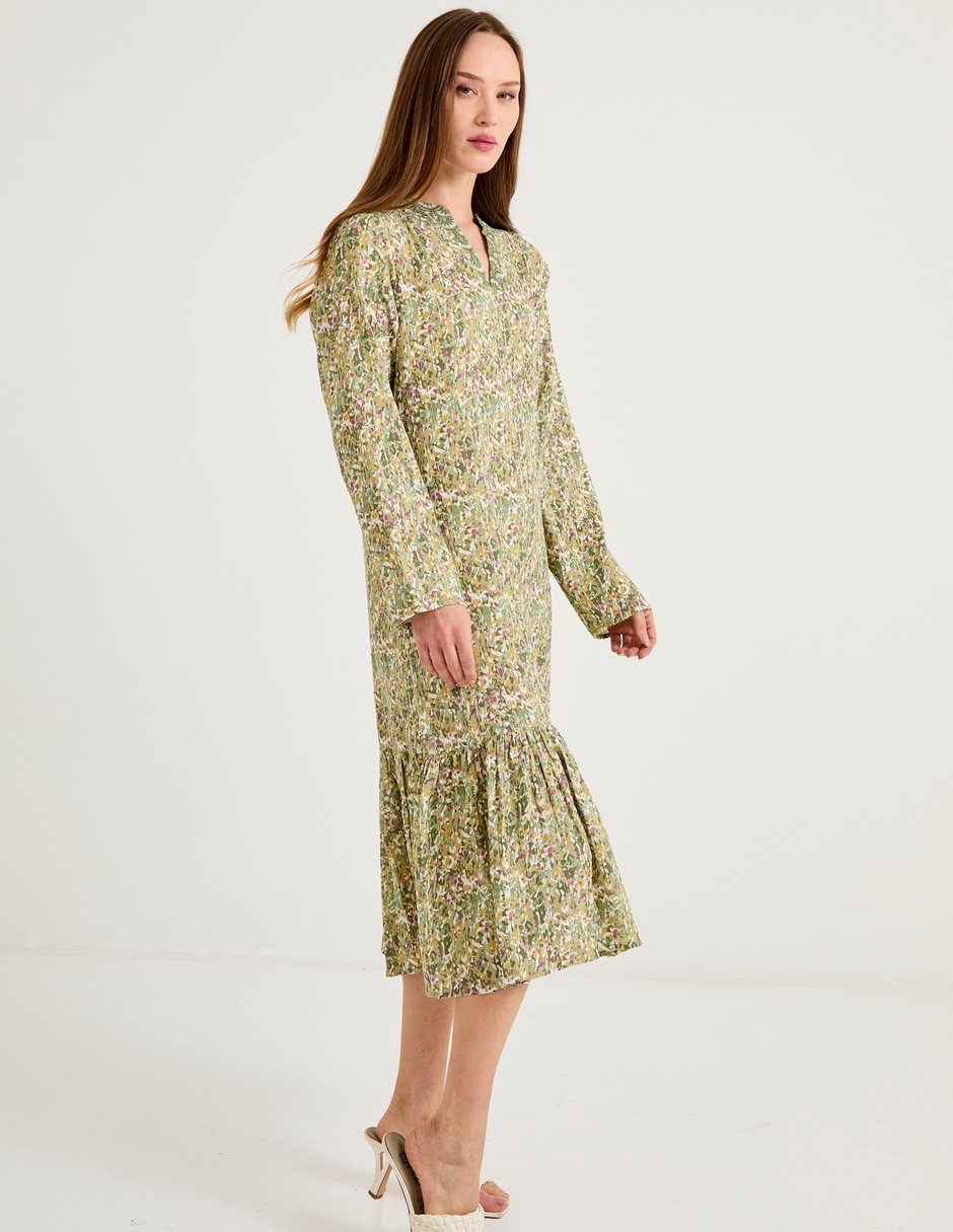 Vestido midi casual para mujer