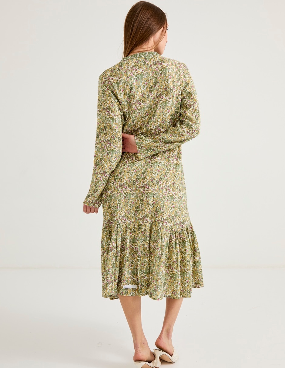 Vestido midi casual para mujer