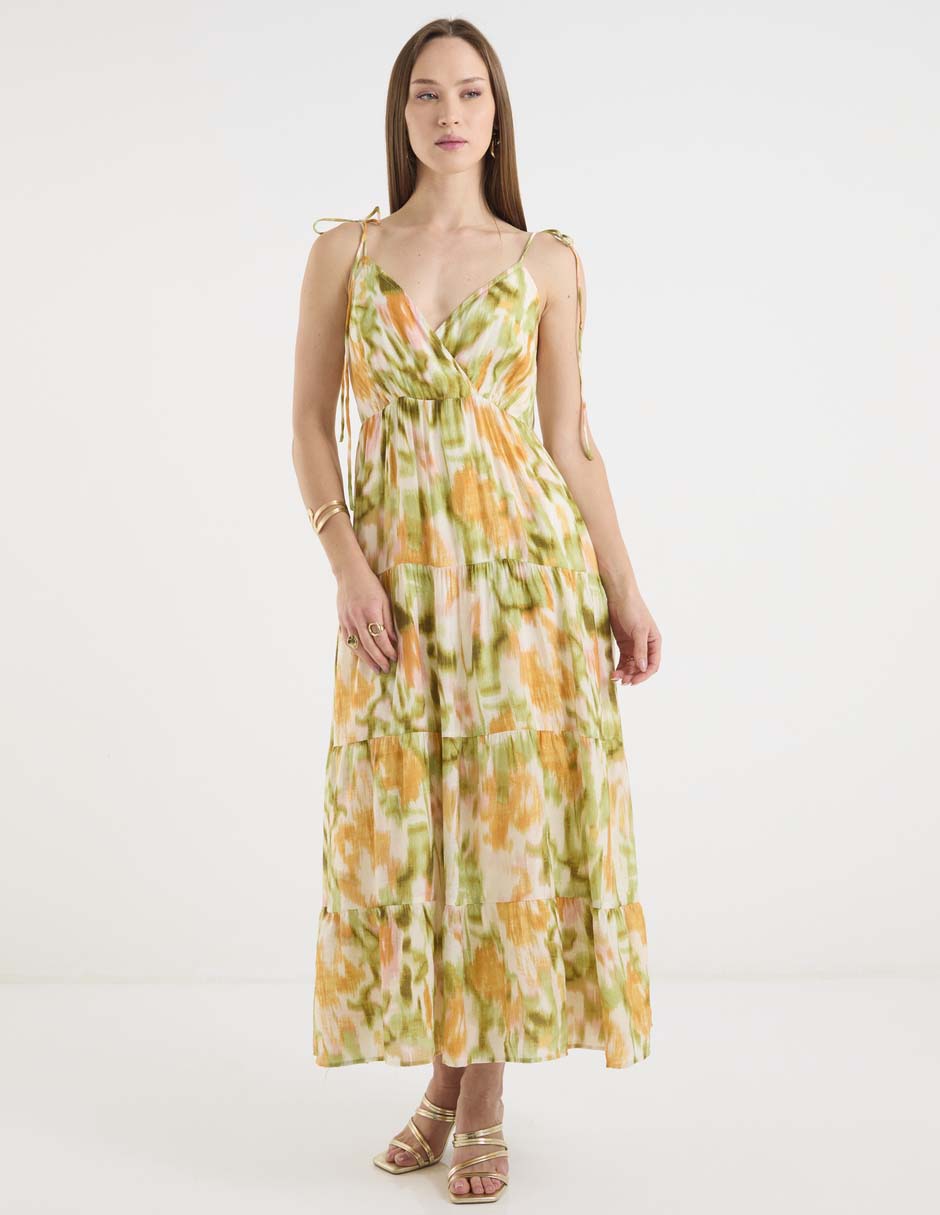 Vestido largo casual para mujer