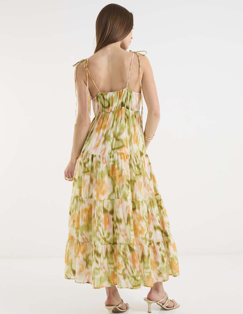 Vestido largo casual para mujer