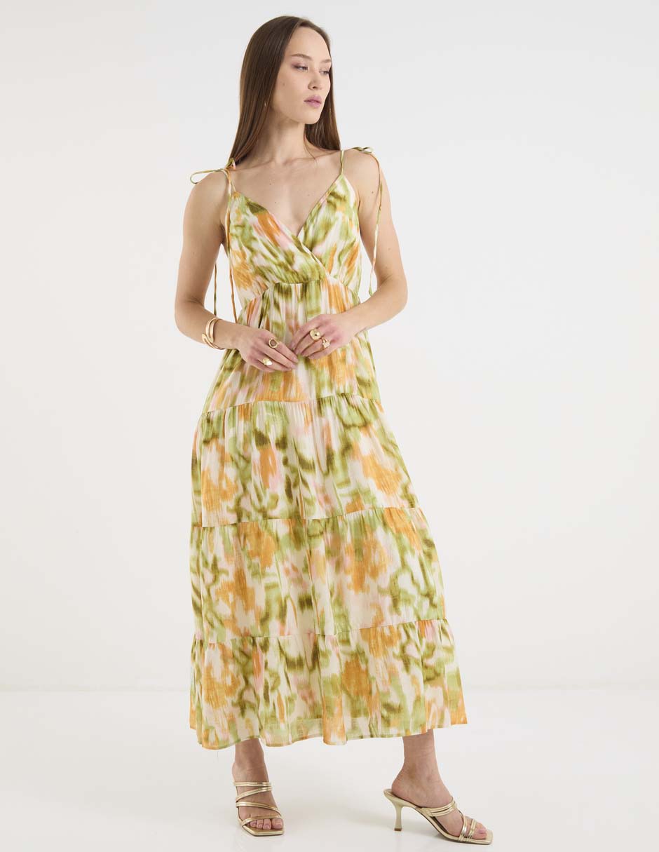 Vestido largo casual para mujer
