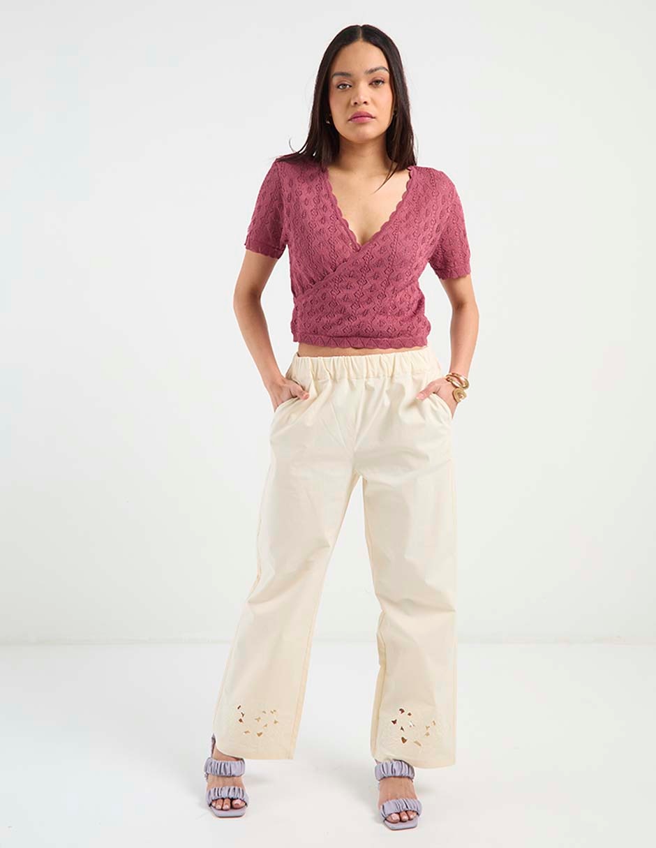 Pantalón easy pant amplio para mujer 5