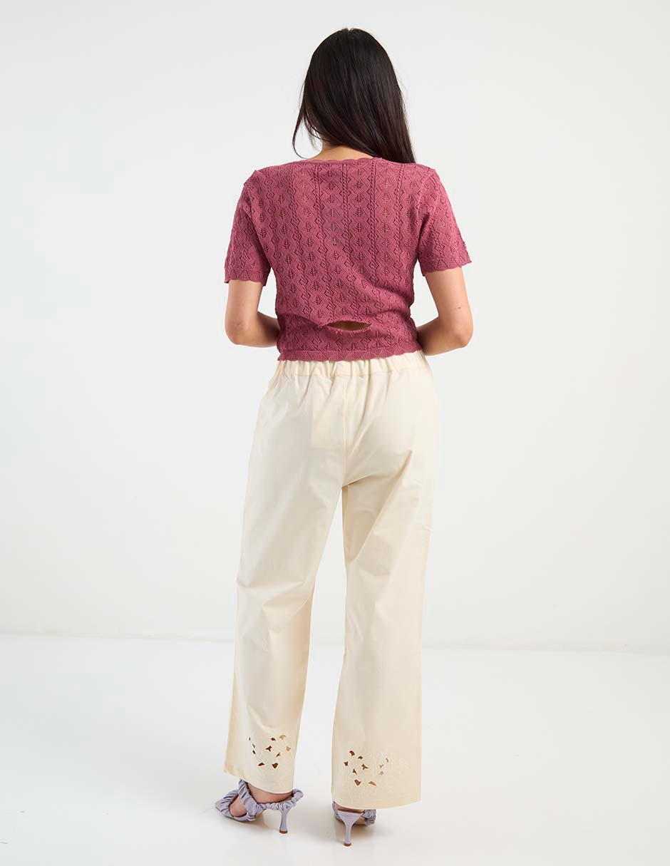 Pantalón easy pant amplio para mujer 6