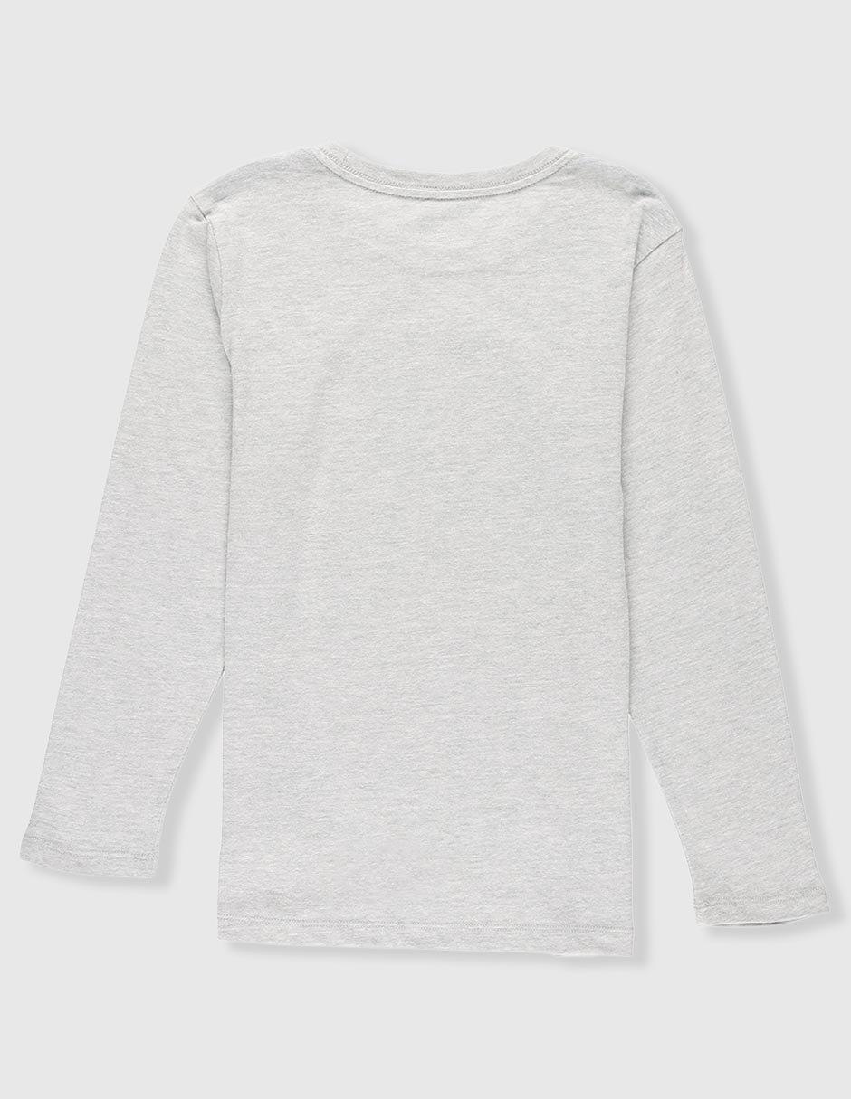 Playera manga larga para niño
