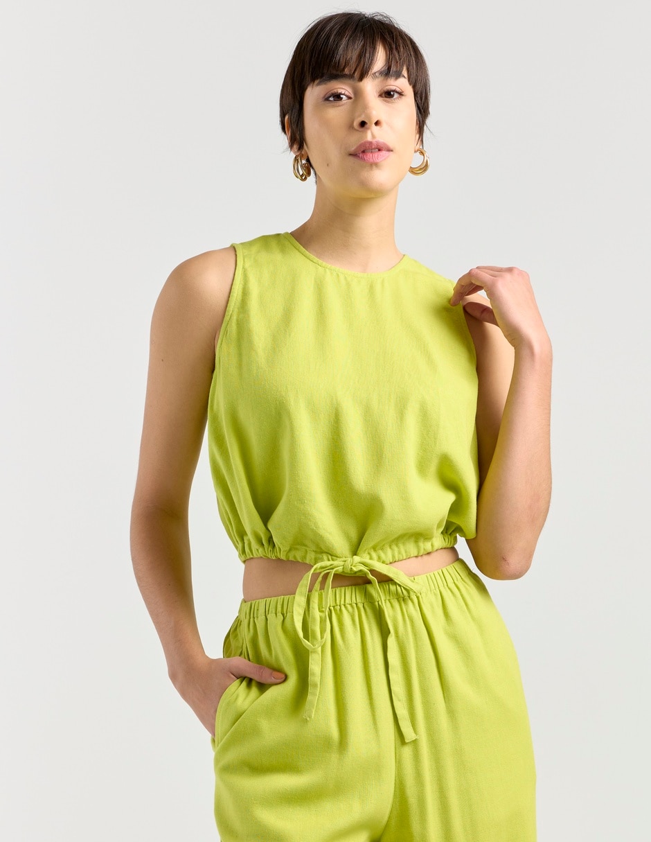 Blusa de tirantes Metropolis para mujer