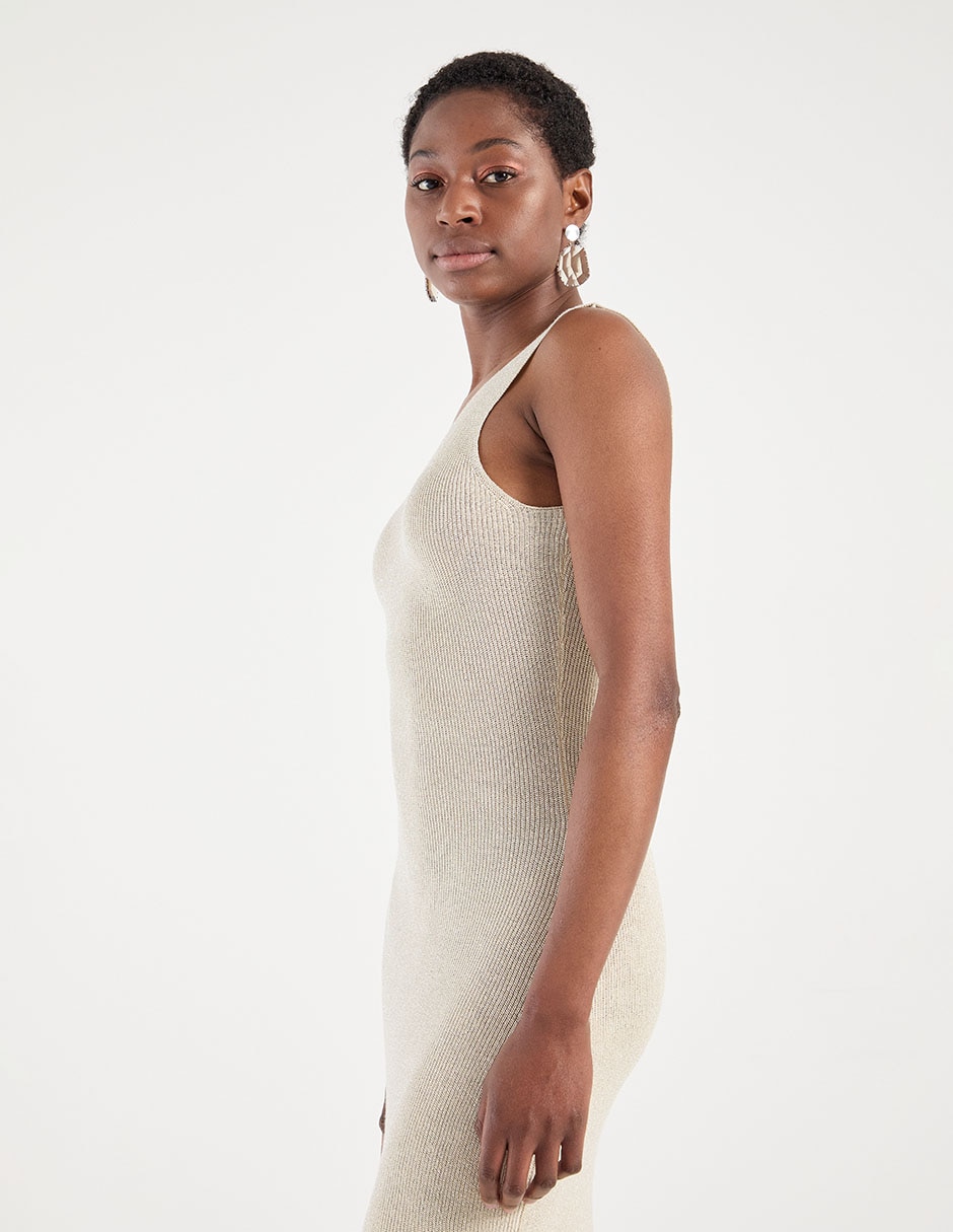 Vestido midi casual para mujer
