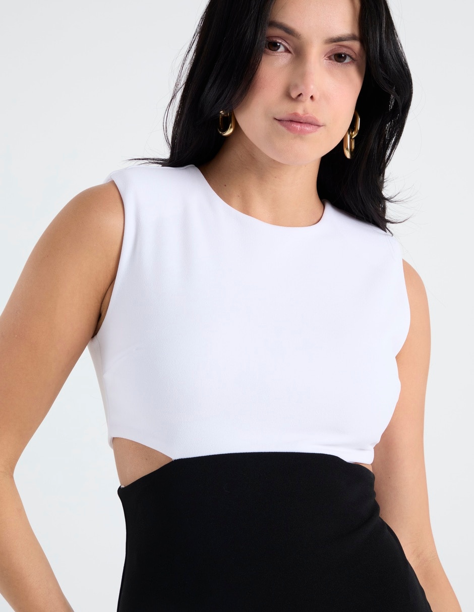 Vestido midi casual para mujer