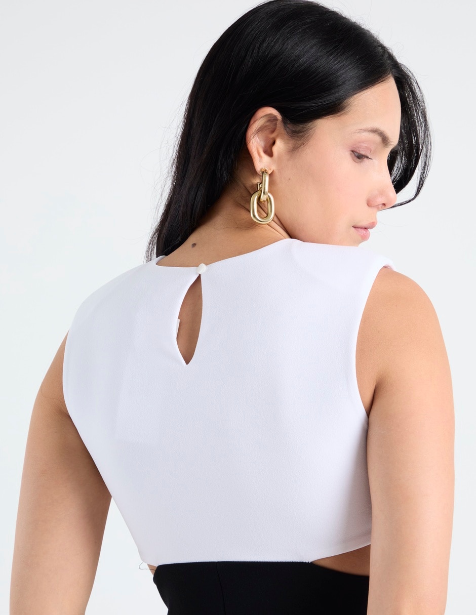 Vestido midi casual para mujer