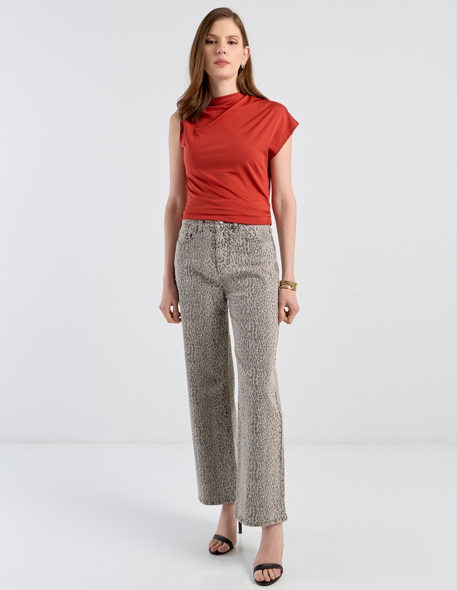 Jeans palazzo para mujer 4