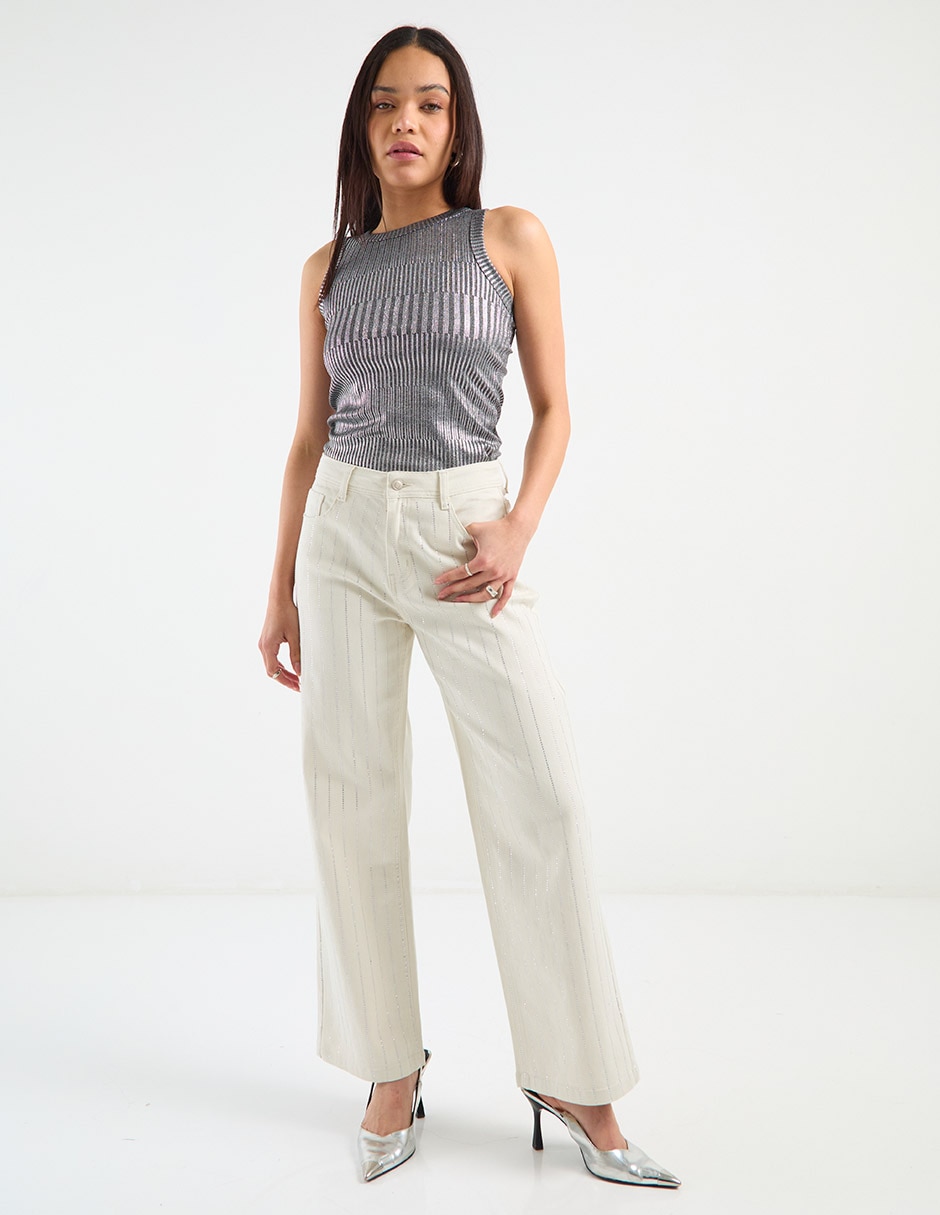 Jeans straight para mujer