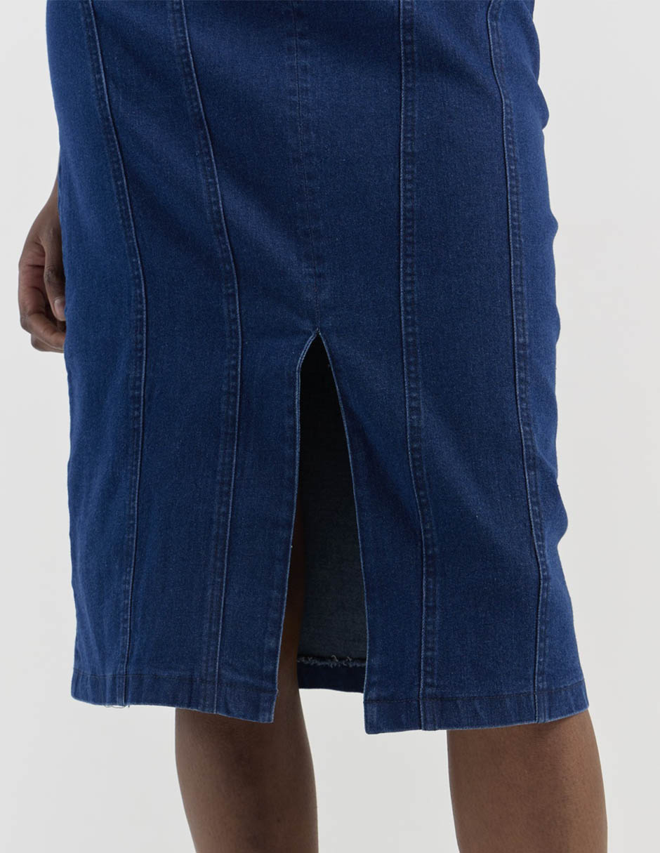 Vestido midi casual para mujer
