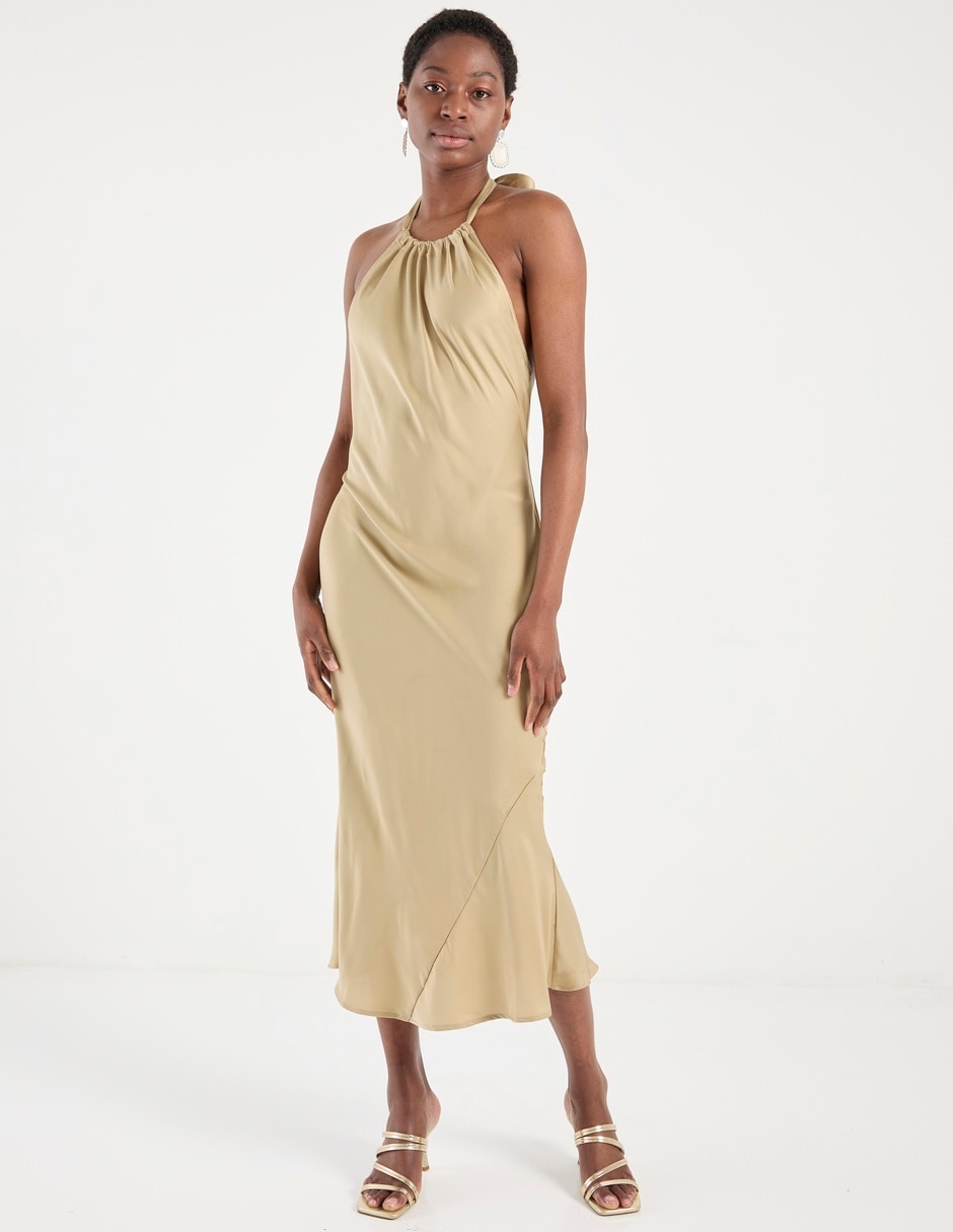 Vestido crop formal para mujer Vestido crop formal para mujer