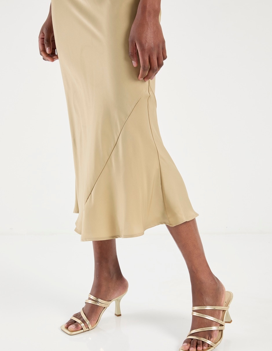 Vestido crop formal para mujer
