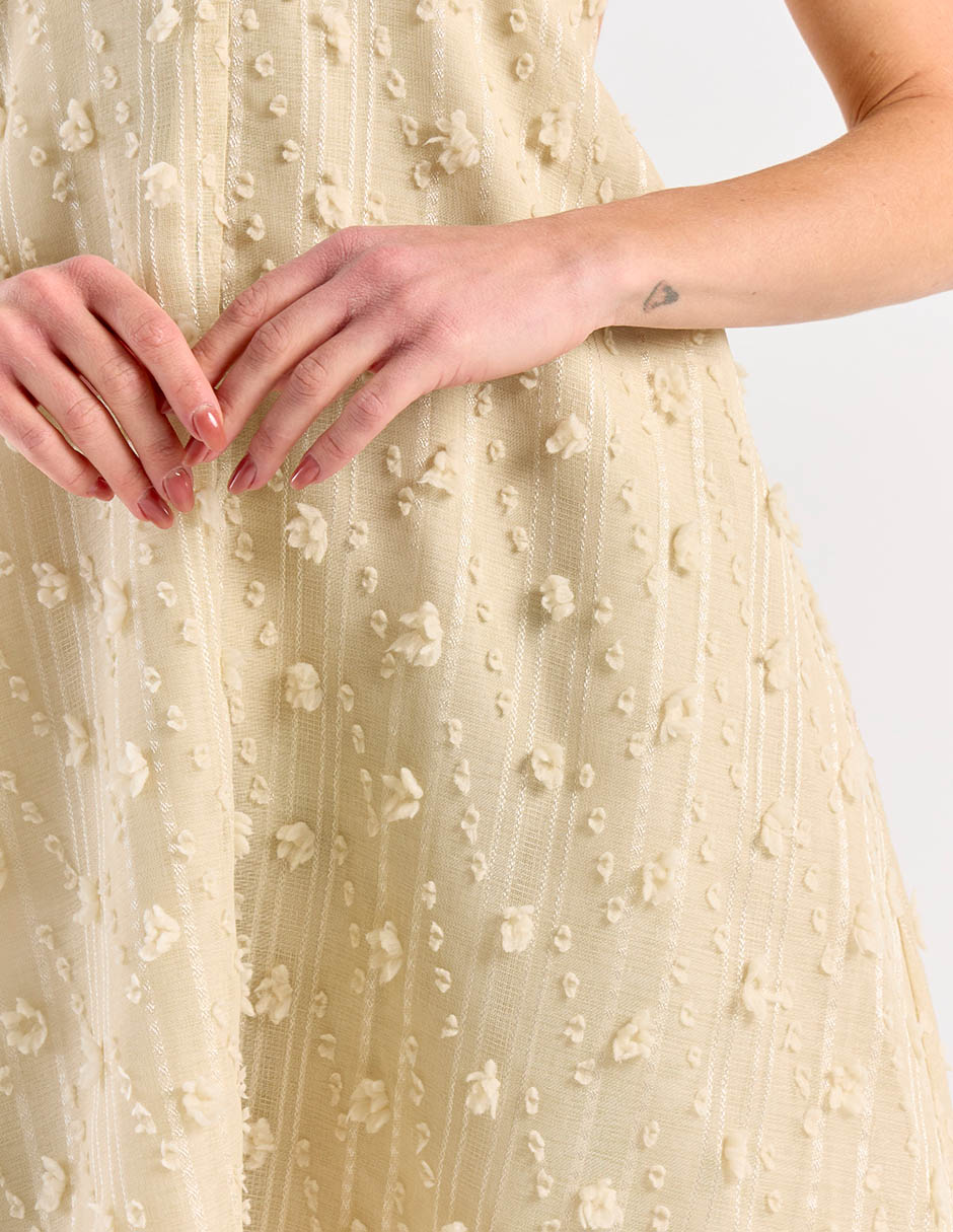 Vestido arriba rodilla casual para mujer 2