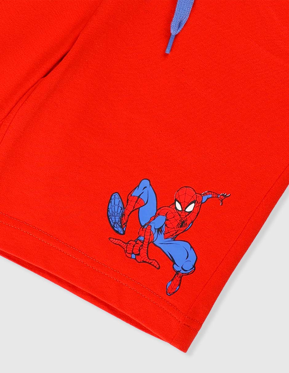 Bermuda Marvel Dtr Spider-Man para niño