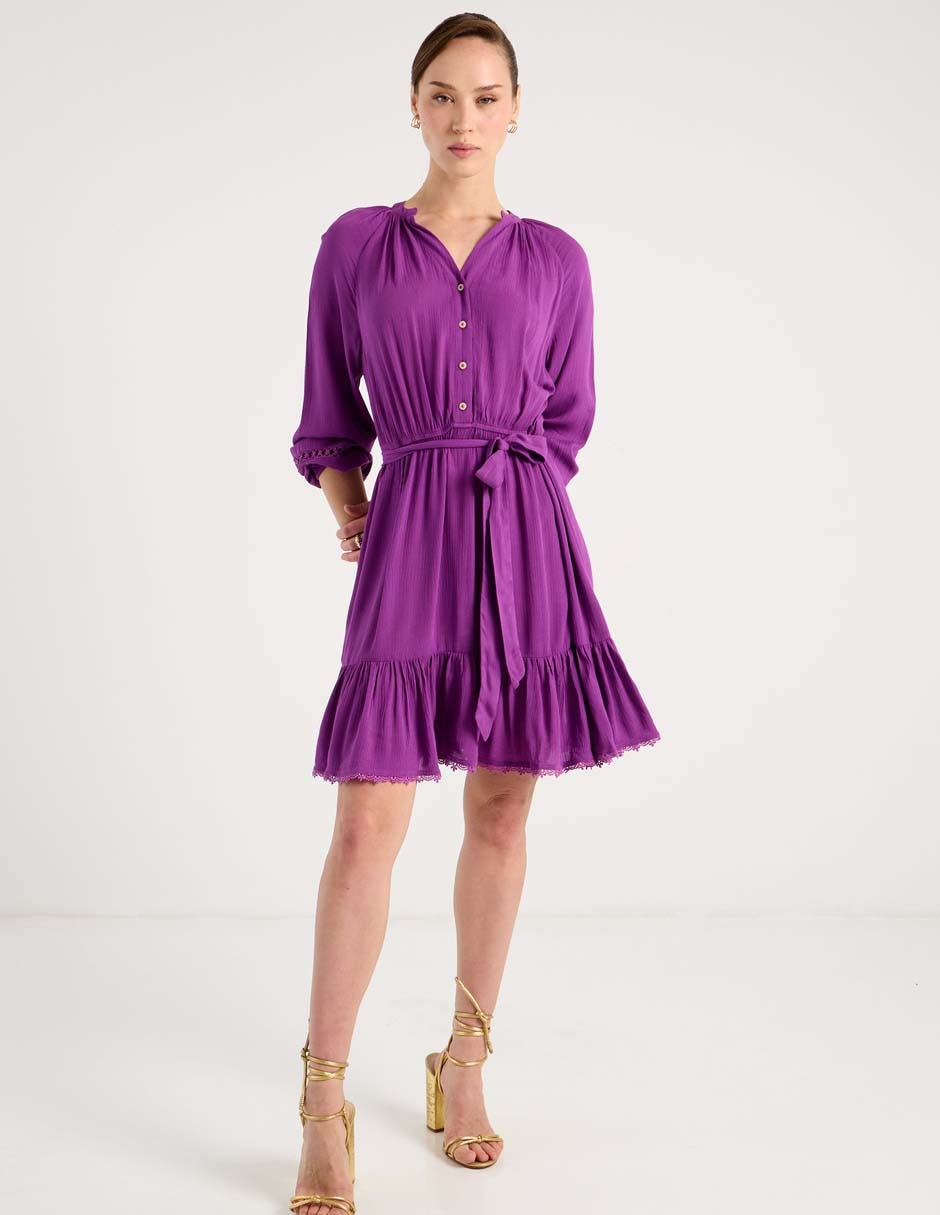 Vestido corto casual para mujer 6