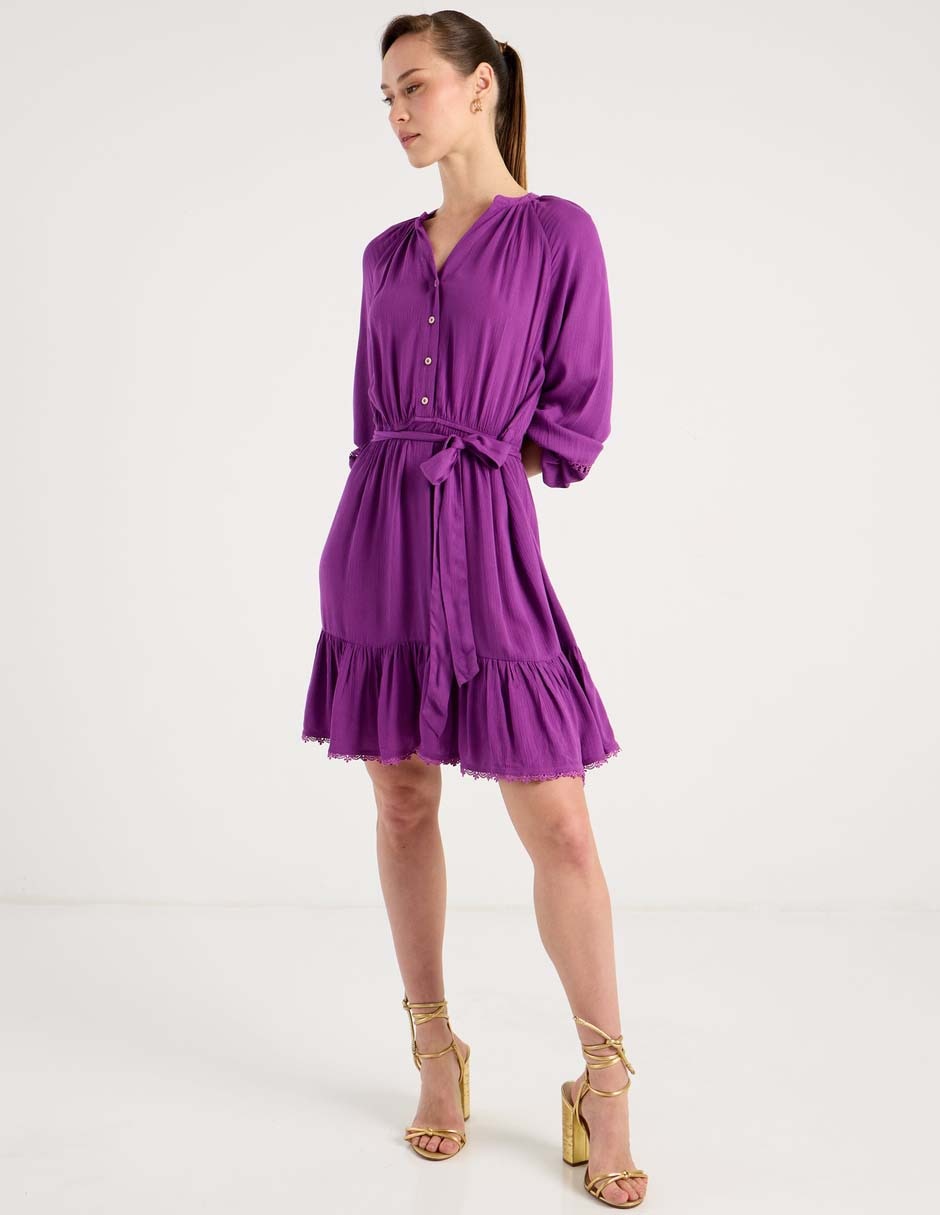 Vestido corto casual para mujer 5