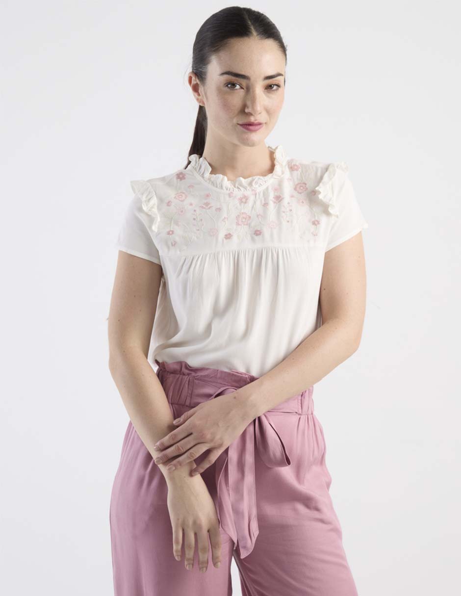 Blusa manga corta para mujer Blusa manga corta para mujer