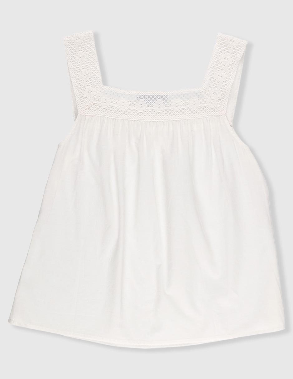 Top escote cuadrado tirante ancho 4