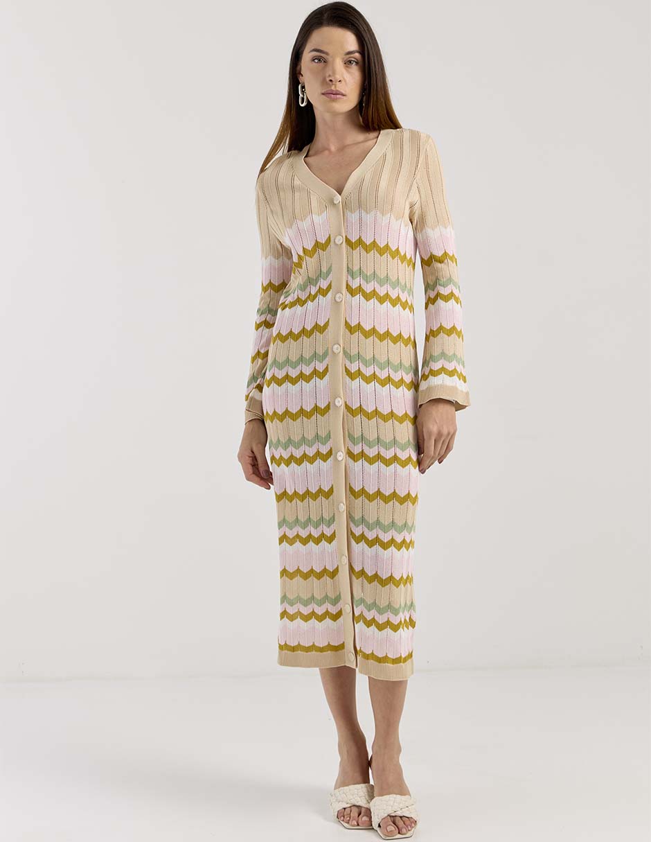 Vestido crop casual para mujer