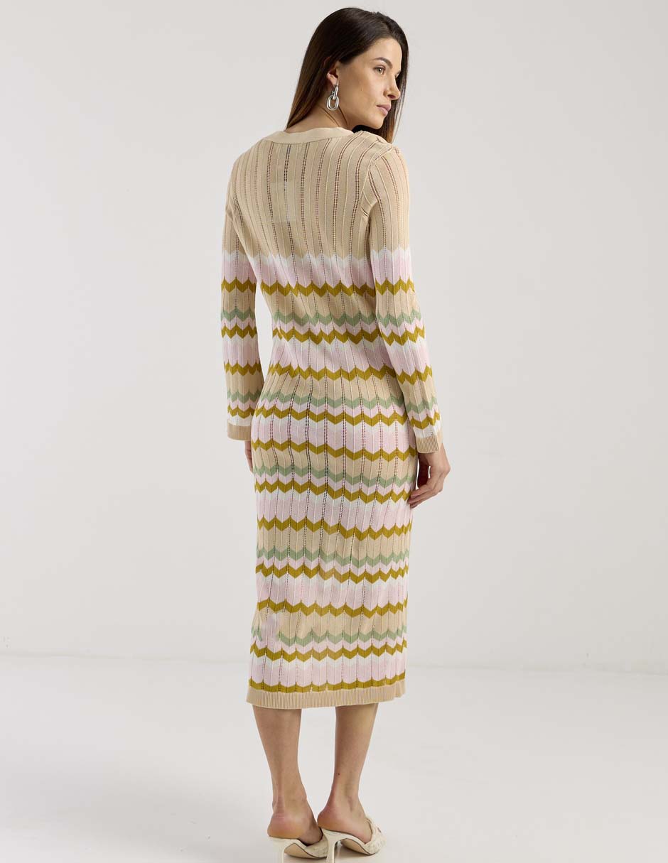 Vestido crop casual para mujer