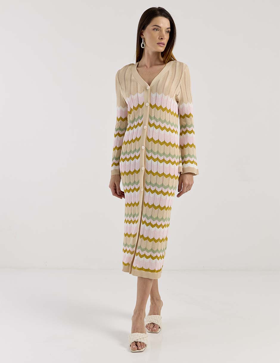 Vestido crop casual para mujer