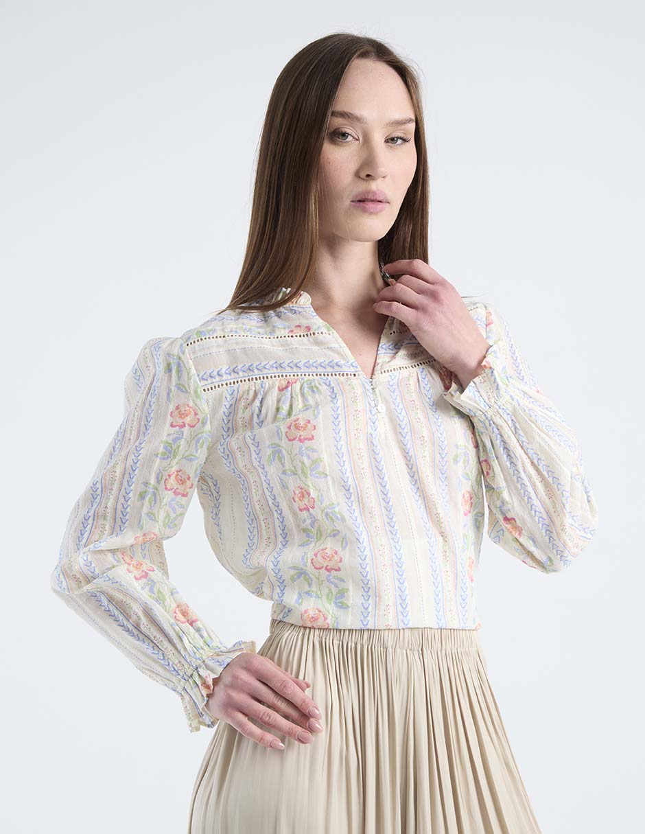 Blusa manga larga para mujer Blusa manga larga para mujer