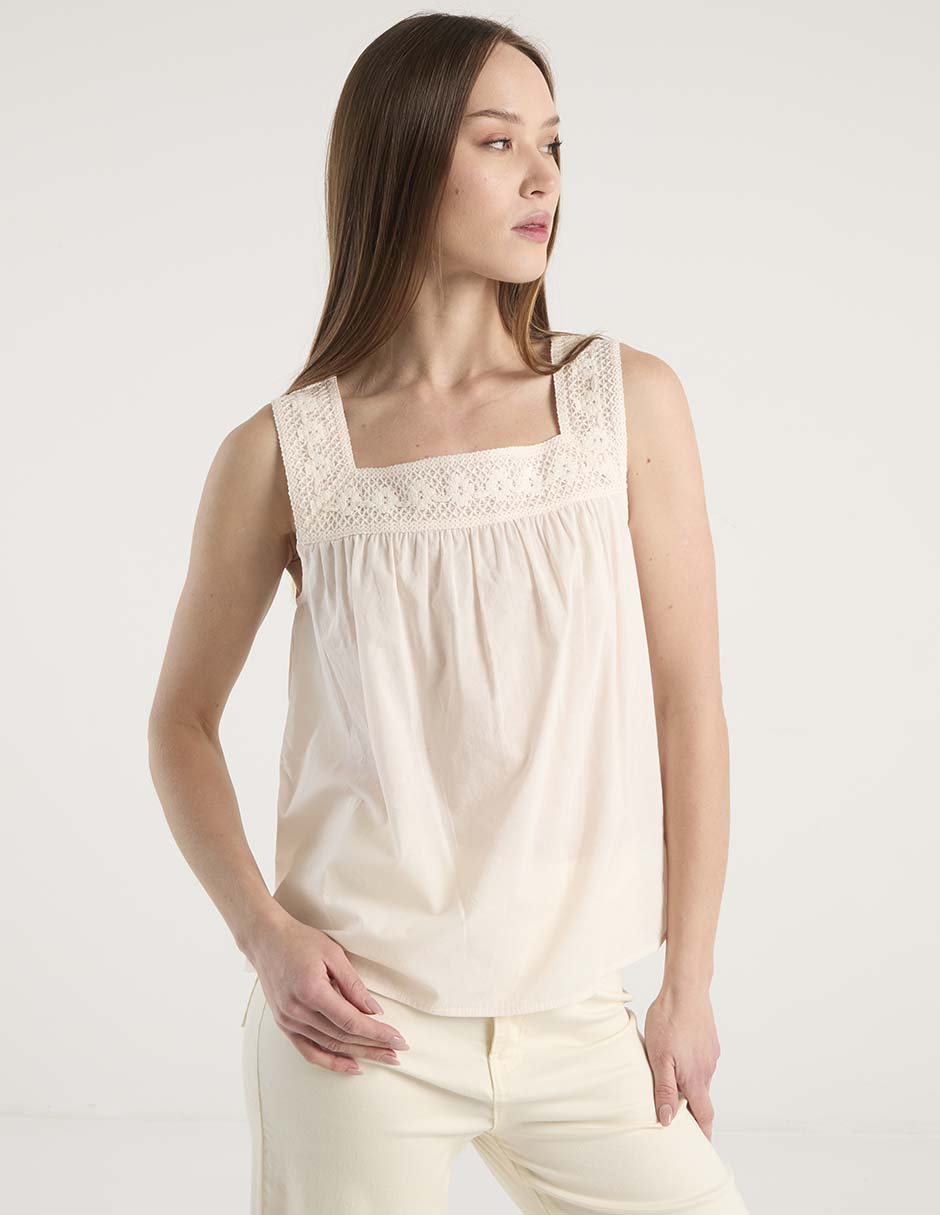Top cuello cuadrado tirante ancho 2