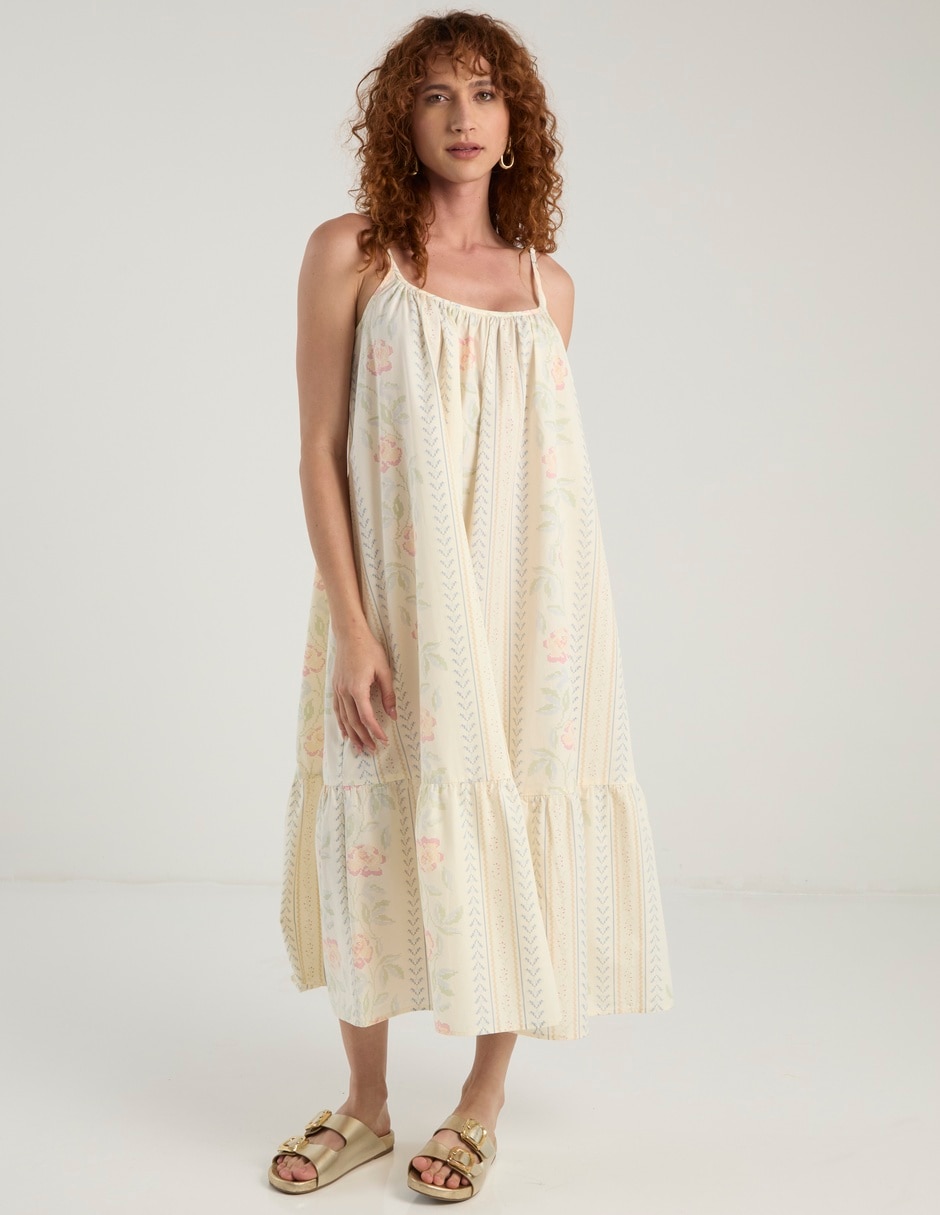 Vestido largo casual para mujer