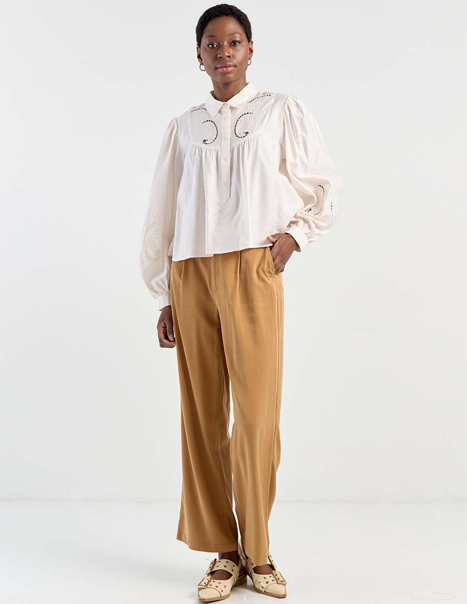 Pantalón amplio para mujer 3