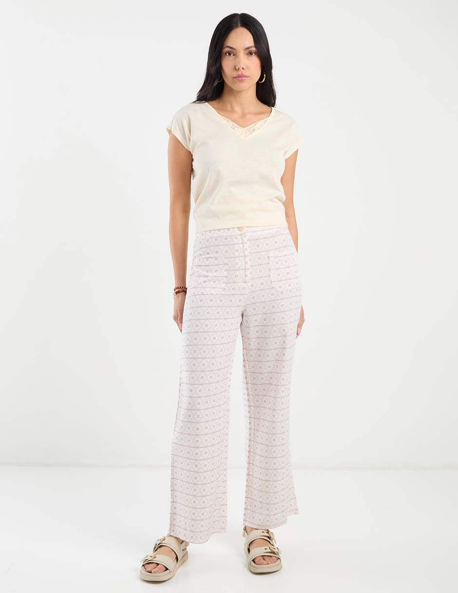 Pantalón amplio para mujer 5