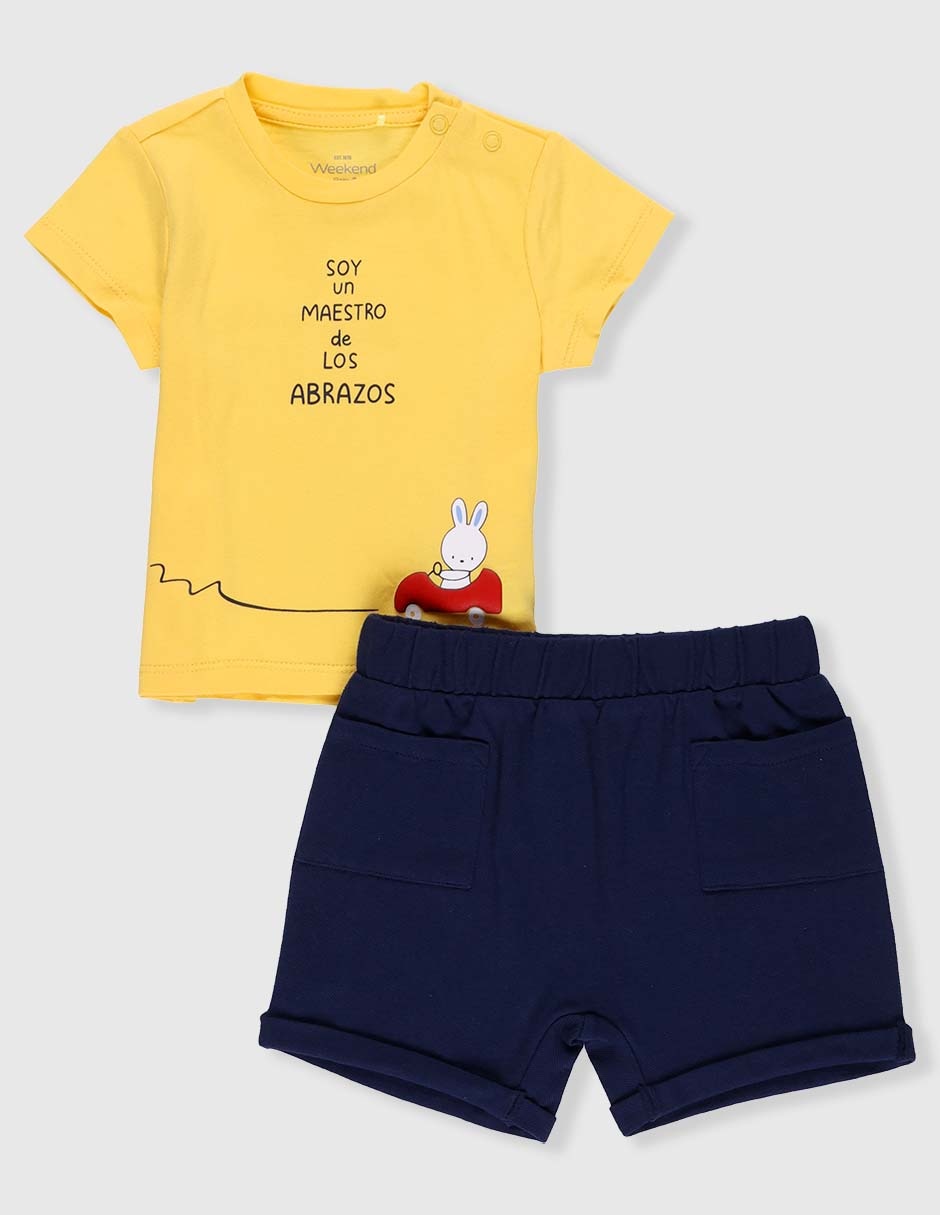 Conjunto de algodón para bebé niño