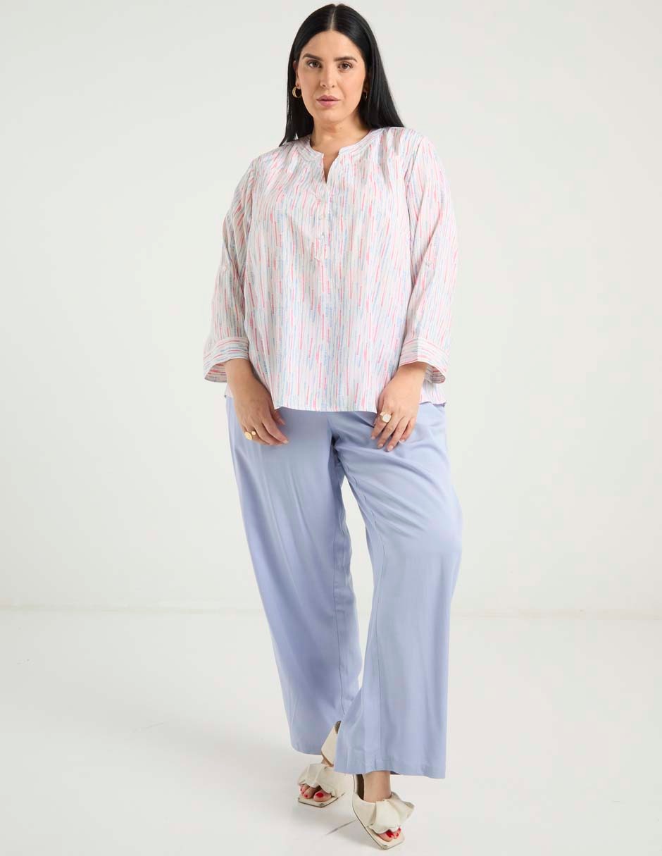 Pantalón amplio para mujer 4